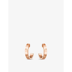 Cartier LOVE 18ct rose-gold earrings