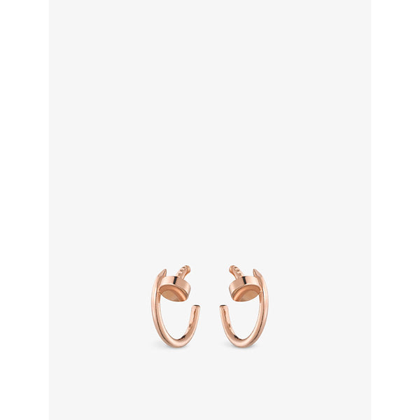 Cartier Juste Un Clou 18ct rose-gold earrings