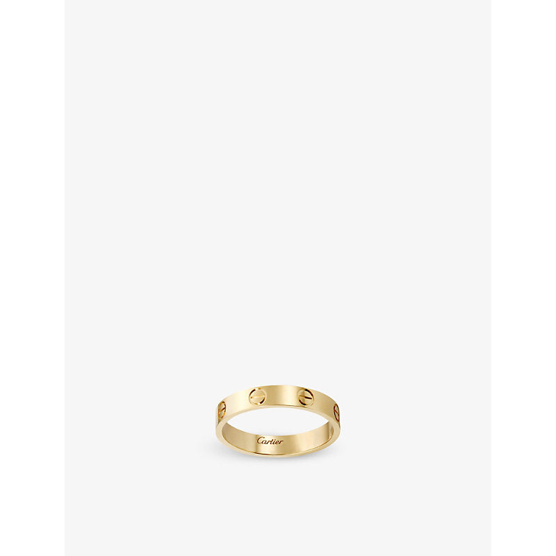 Cartier LOVE small 18ct yellow-gold wedding band