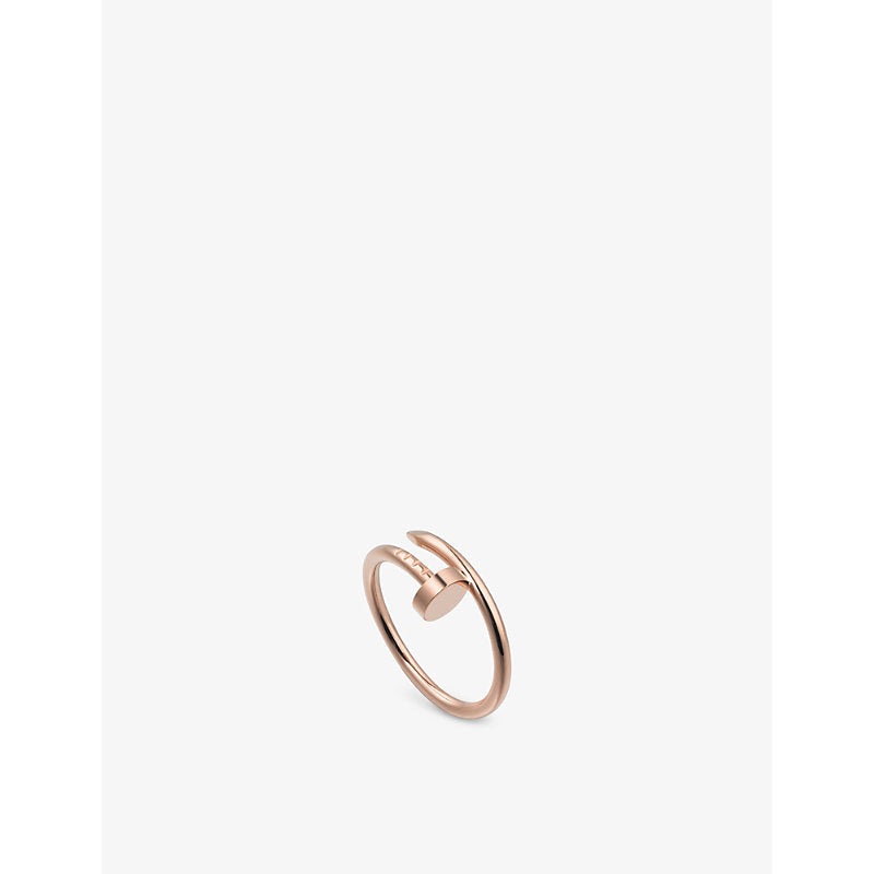 Cartier Juste un Clou small 18ct rose-gold ring