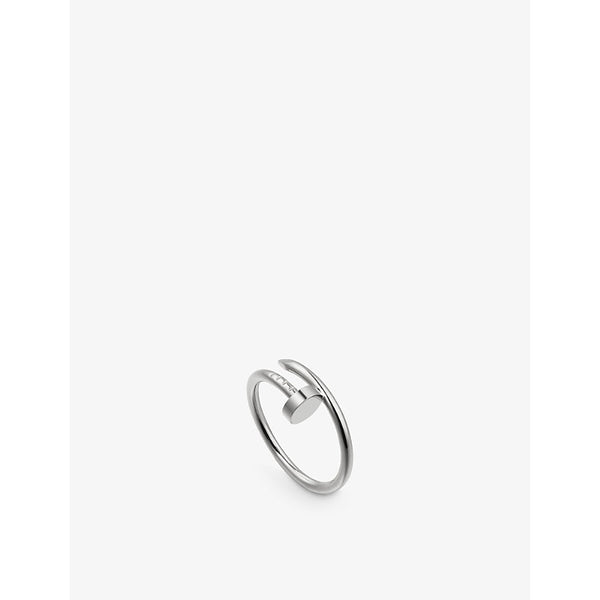 Cartier Juste un Clou small 18ct white-gold ring