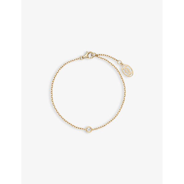 Cartier d'Amour extra small 18ct yellow-gold and diamond bracelet | CARTIER