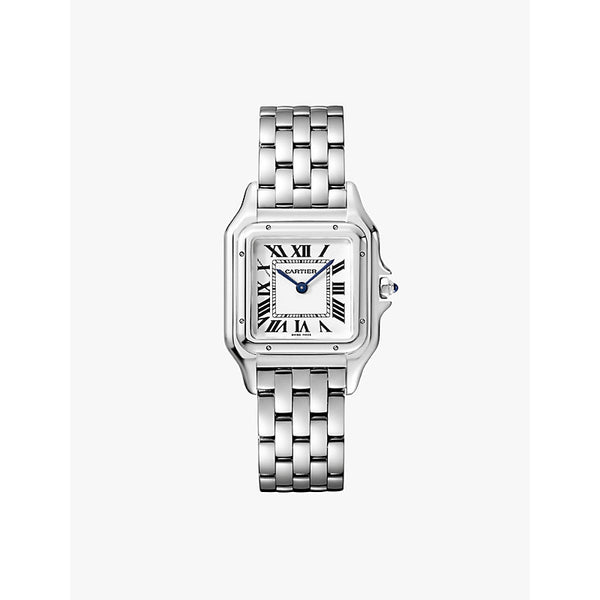 CRWSPN0007 Panthère de Cartier medium stainless-steel quartz watch