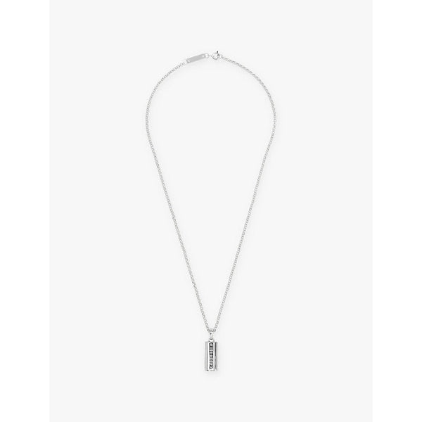 886 The Royal Mint 886 Bar sterling-silver pendant necklace | LYBSTORE