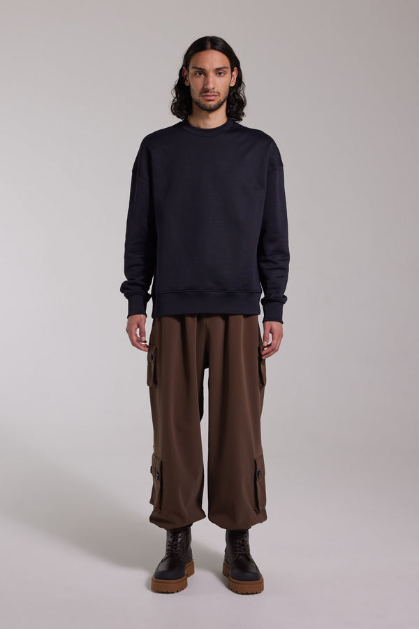 Stutterheim Kvala Matte Trousers Dark Brown