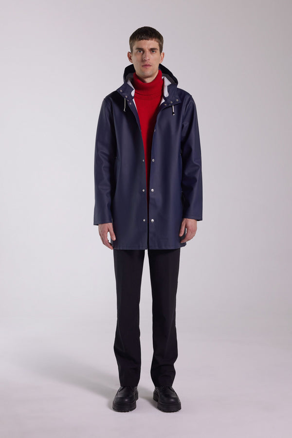 Stutterheim Stockholm Raincoat Navy