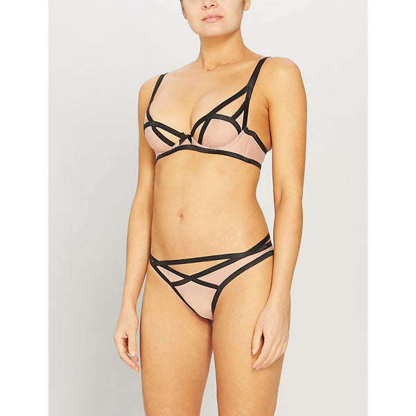  Agent Provocateur Joan stretch-jersey underwired bra