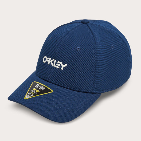 Oakley  6 Panel Stretch Metallic Hat /m Navy