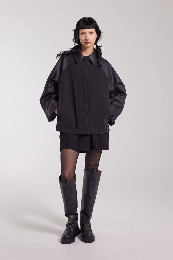 Stutterheim Bandhagen Raincoat Black