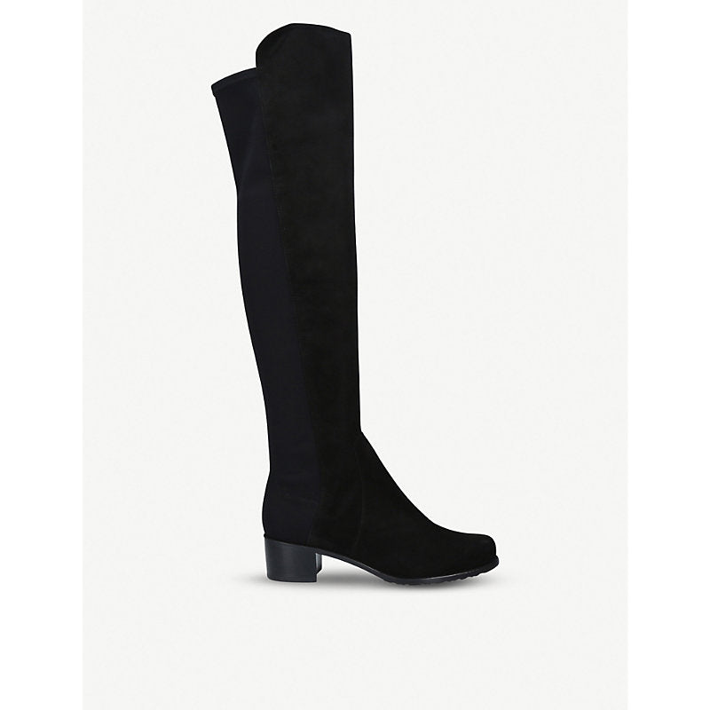 Stuart Weitzman Reserve suede over-the-knee boots