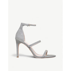 Kurt Geiger London Park Lane metallic sandals