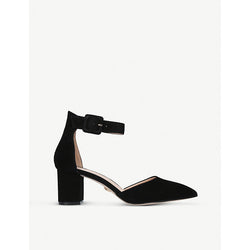 Kurt Geiger London Burlington pointed toe suede court shoes | Kurt Geiger London