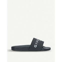  Givenchy Logo-detail rubber sliders