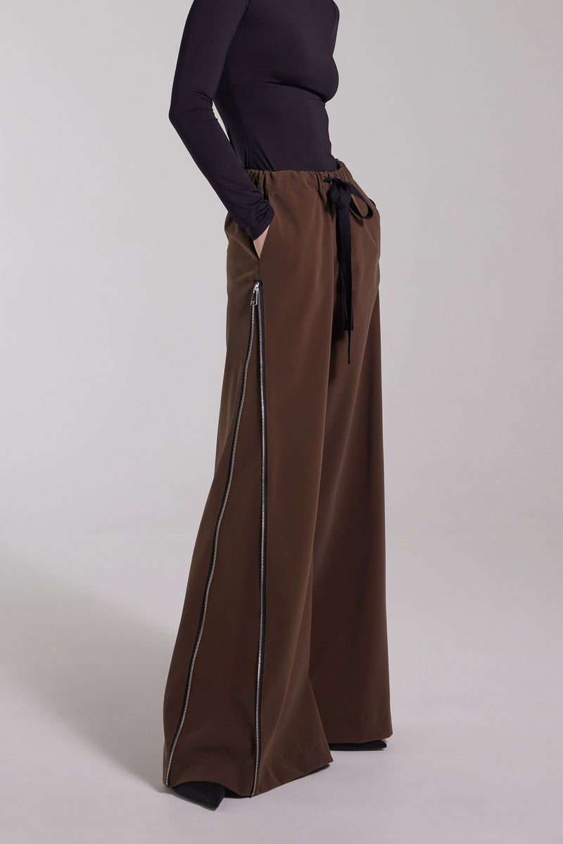 Stutterheim Karla Trousers Dark Brown