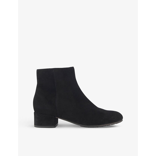  Dune Pippie heeled suede ankle boots