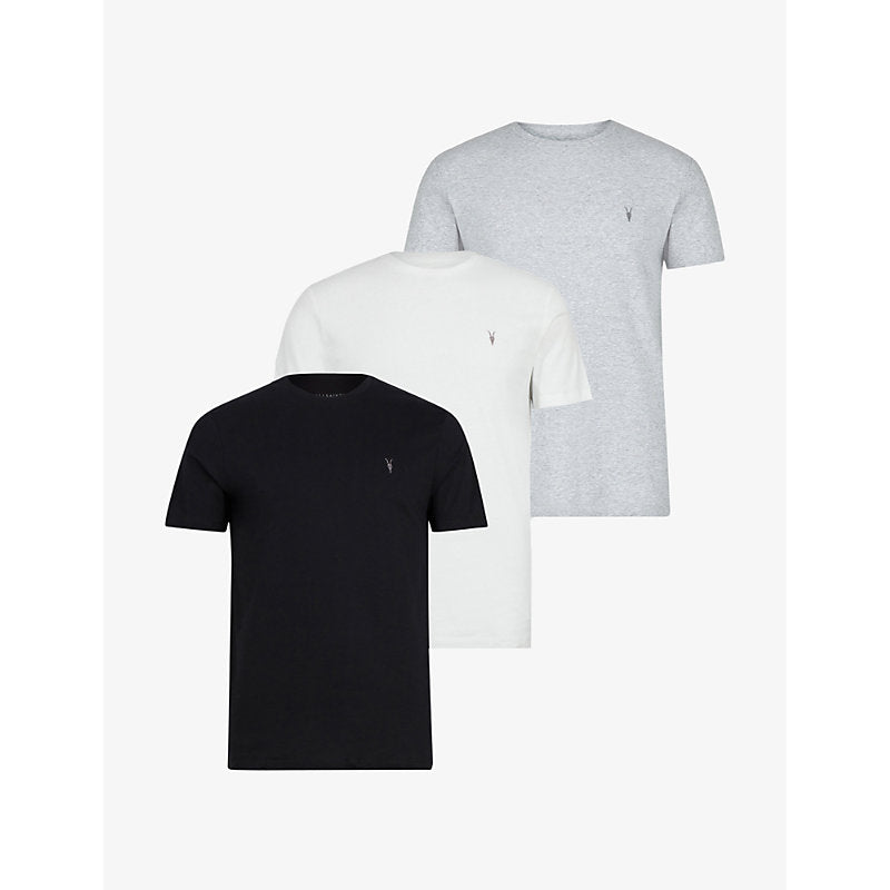  Allsaints 3 pack cotton-jersey T-shirts