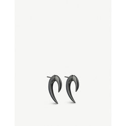  Shaun Leane Talon rhodium-plated earrings