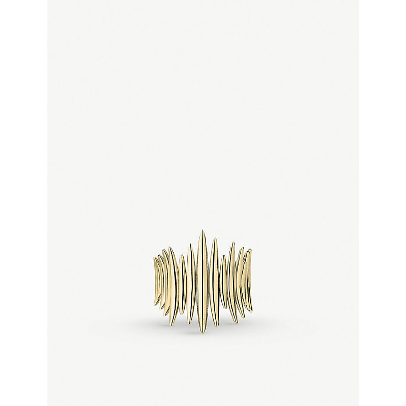 Shaun Leane Quill gold-plated vermeil silver ring