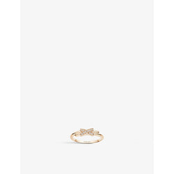 Chaumet Jeux de Liens 18ct rose-gold and diamond ring