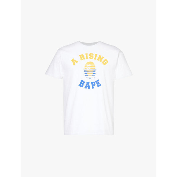 Mens A Bathing Ape A Rising Bape short-sleeved cotton-jersey T-shirt