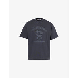 A Bathing Ape Crewneck graphic-print relaxed-fit cotton-jersey T-shirt