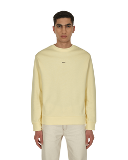 A.P.C. Steve Crewneck Sweatshirt Yellow