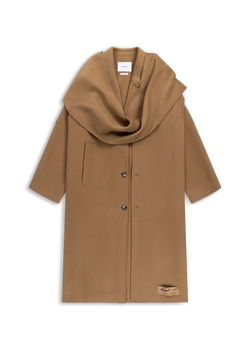 Ada Scarf-Detailed Coat