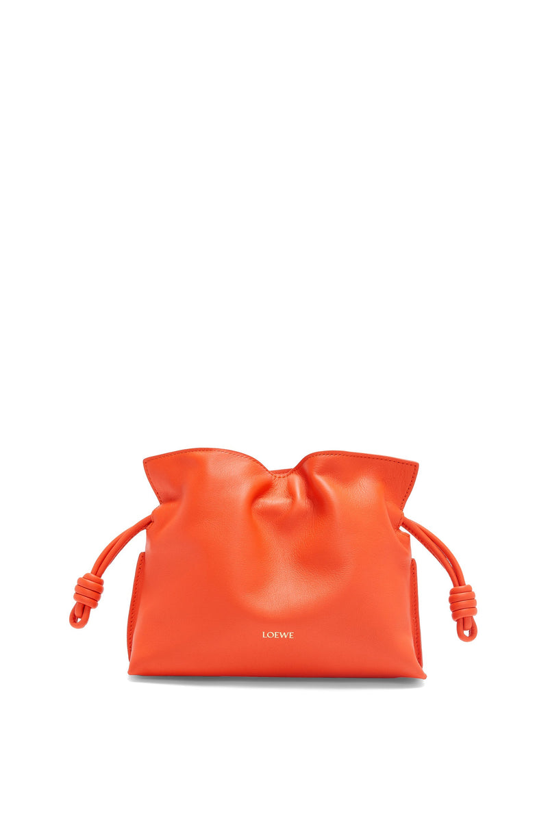 Mini Flamenco clutch in nappa calfskin