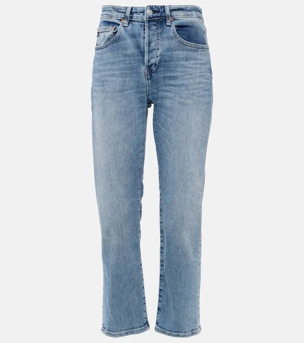 AG Jeans American mid-rise straight jeans | LYBSTORE