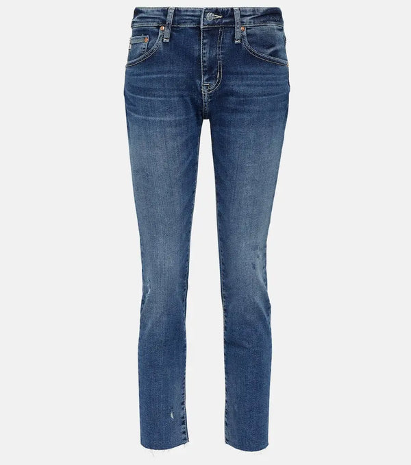 AG Jeans Ex-Boyfriend mid-rise slim jeans | LYBSTORE