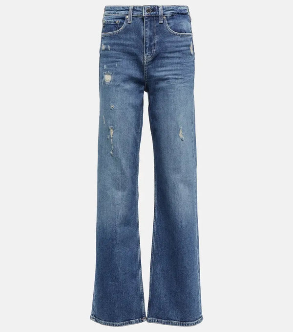 AG Jeans High-rise boyfriend jeans | LYBSTORE