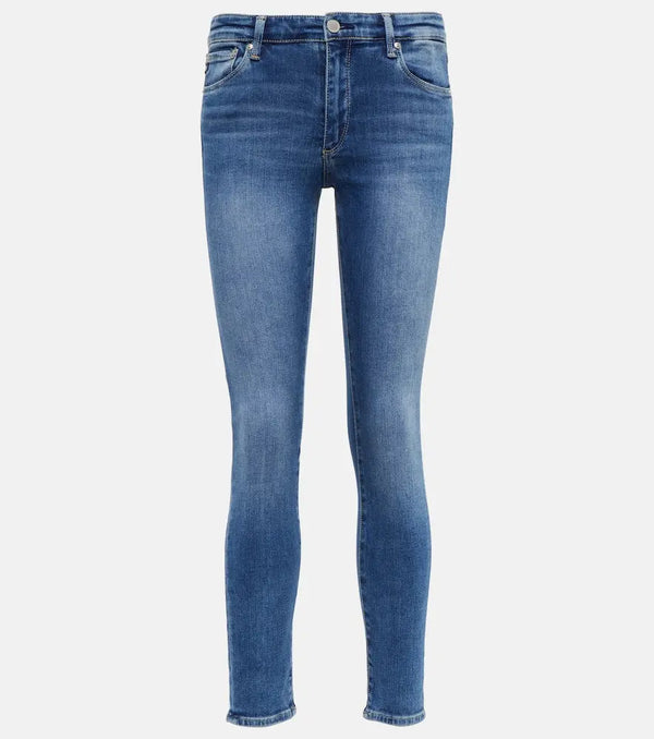 AG Jeans Prima Ankle mid-rise skinny jeans | LYBSTORE