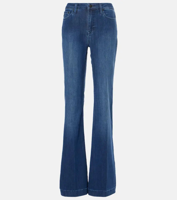 AG Jeans Tropea mid-rise flared jeans | LYBSTORE