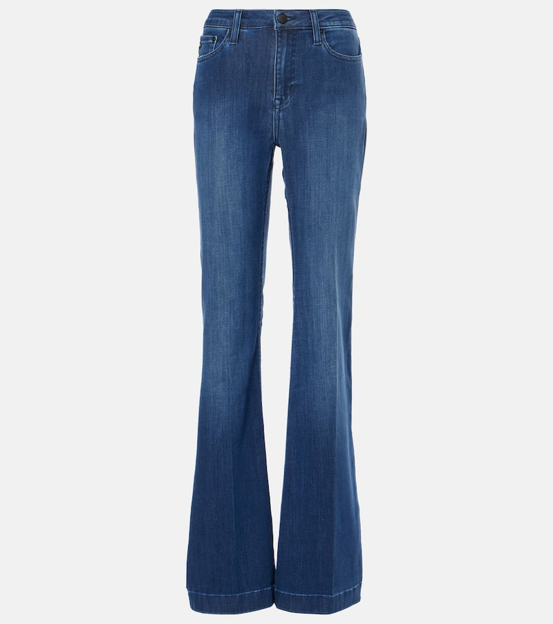 AG Jeans Tropea mid-rise flared jeans