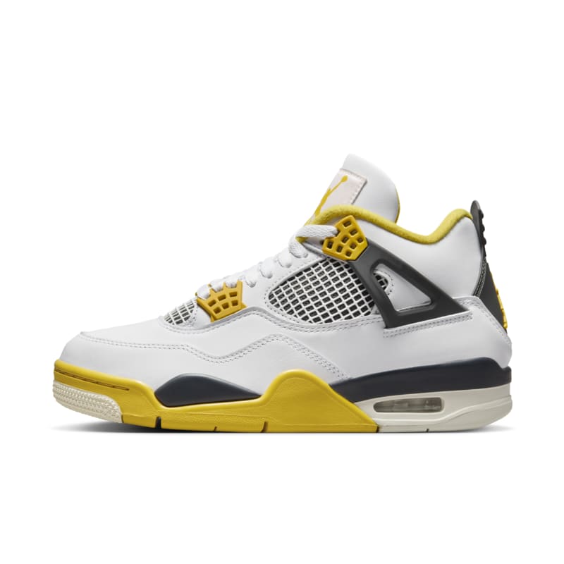 Tenis para mujer Air Jordan 4 Retro - Blanco