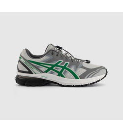 ASICS Mens Sansan Gear X Gel-Terrain Trainers Grey Violet Jolly Green