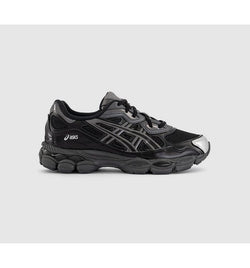 ASICS Womens Gel Nyc Trainers Kicki Black Silver