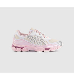 ASICS Womens Gel Nyc Trainers Kicki Pink Silver