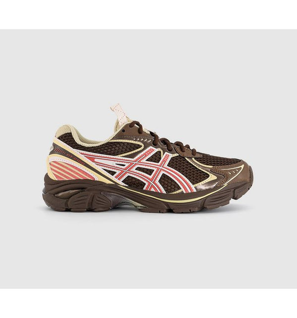 ASICS Womens Kiko Curations X Gt-2160 Trainers Brown Storm Sienna Mixed Material