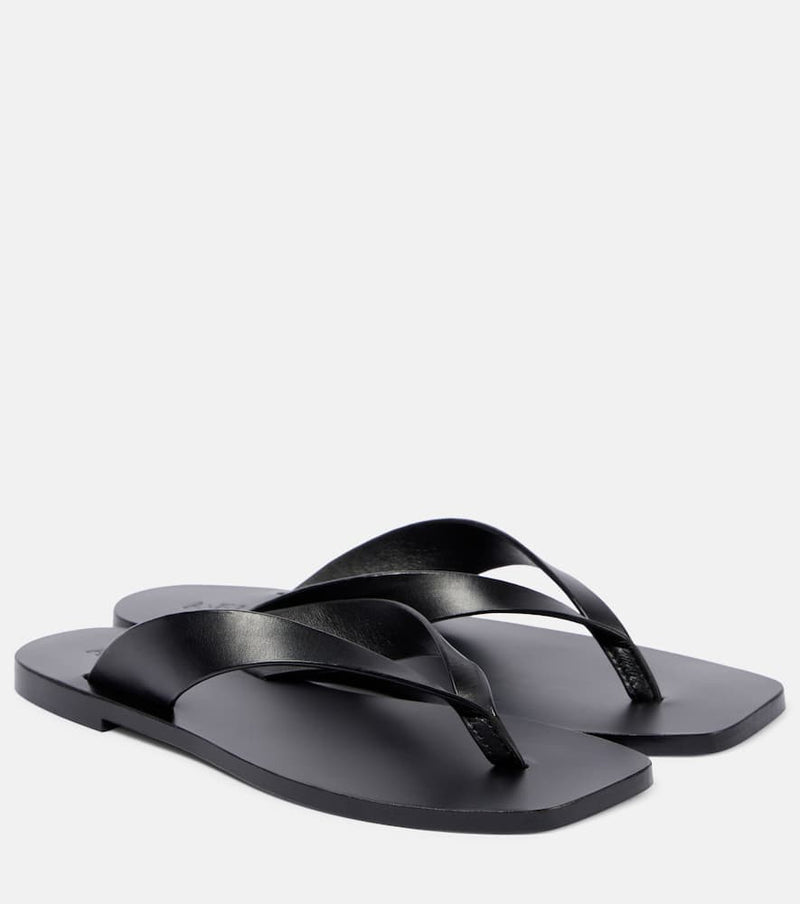 A.Emery Kinto leather thong sandals