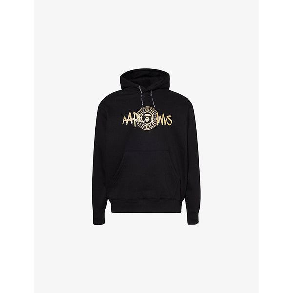 Aape Graphic-print regular-fit cotton-blend hoody