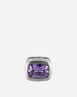 Abra Stone Ring Silver / Purple