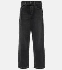 Acne Studios 1991 Toj mid-rise wide-leg jeans | LYBSTORE