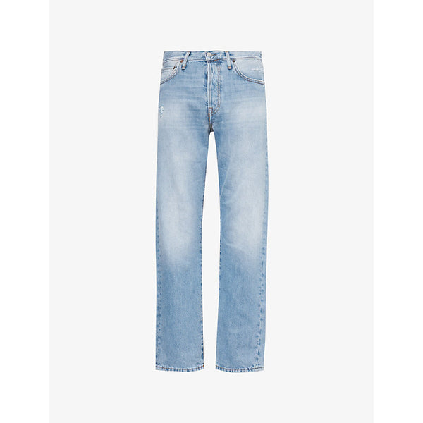 Mens Acne Studios 1996 distressed denim jeans