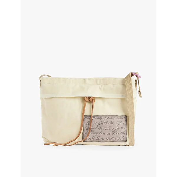 Acne Studios Brand-patch cotton cross-body bag | Acne Studios