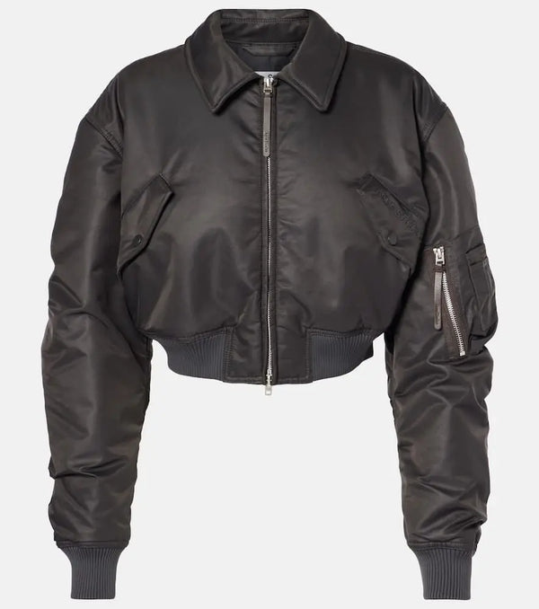 Acne Studios Cropped bomber jacket | LYBSTORE