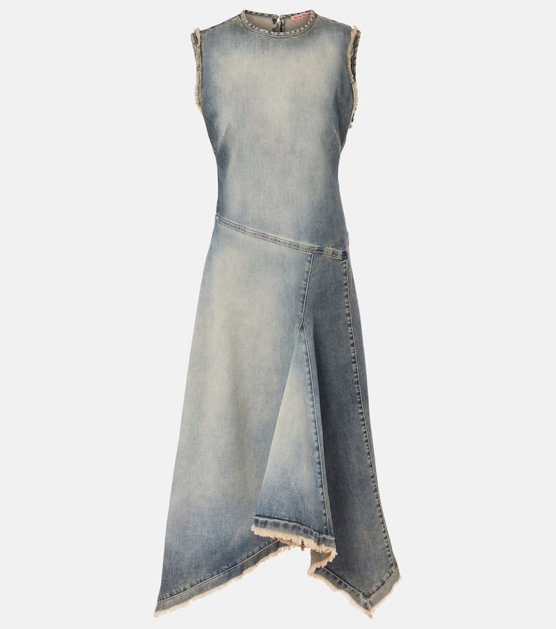 Acne Studios Denim midi dress