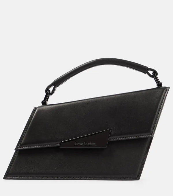 Acne Studios Distortion Medium leather shoulder bag | LYBSTORE