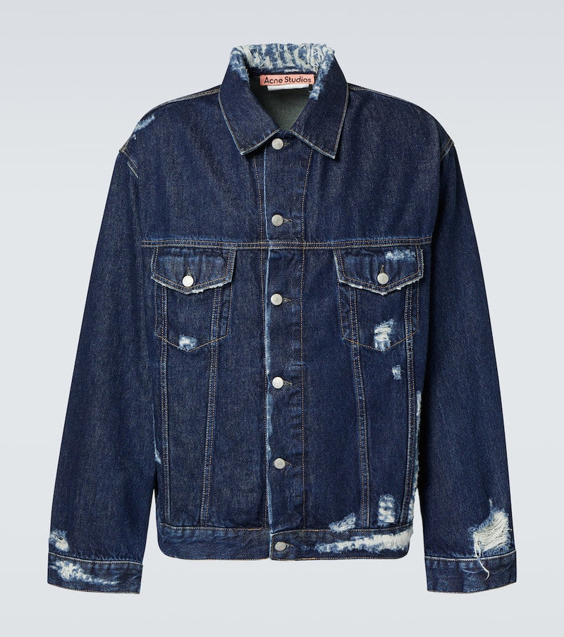 Acne Studios Distressed denim jacket