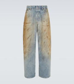 Acne Studios Distressed wide-leg jeans